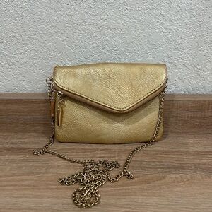 Elegant Gold Chain Shoulder Bag